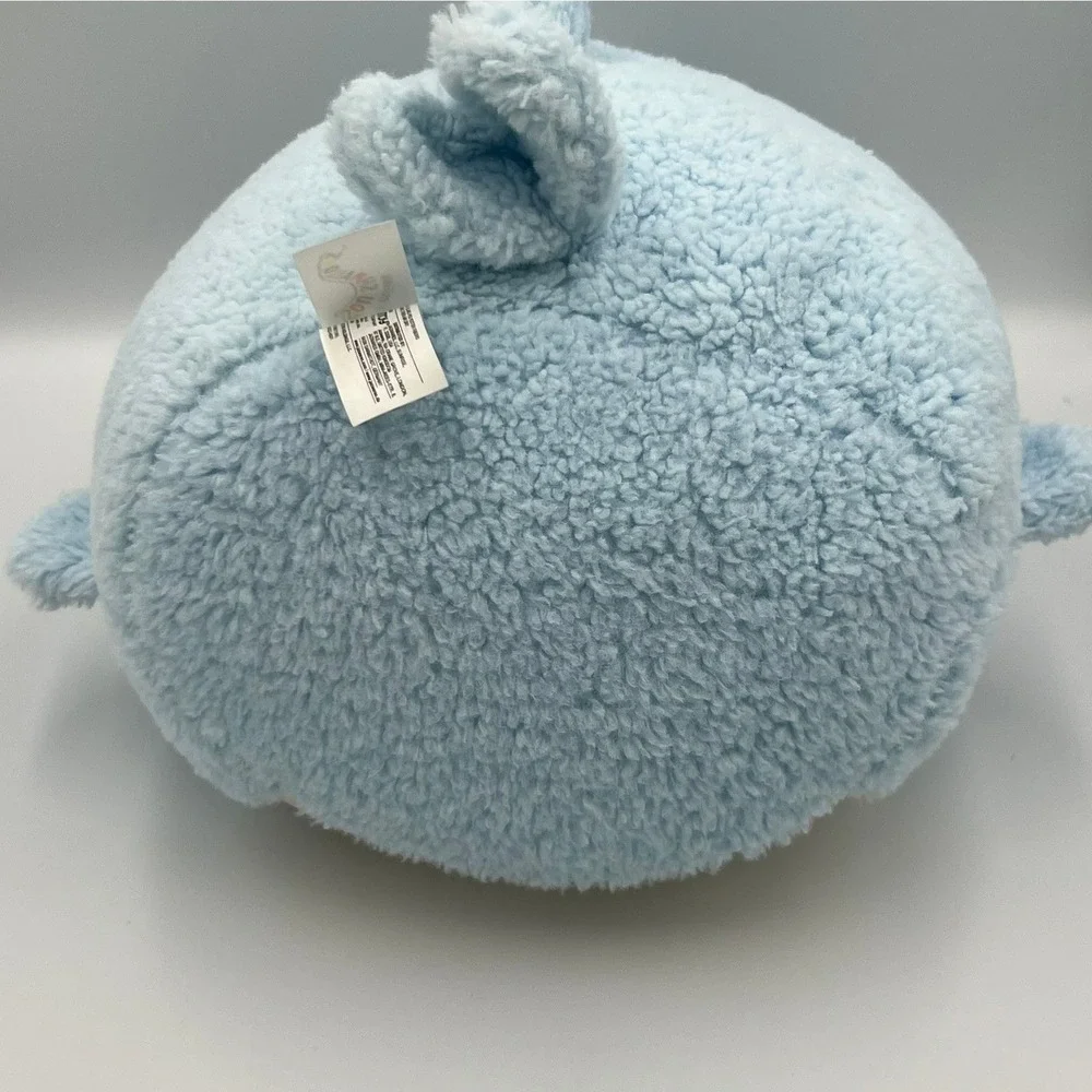 Squishmallows Plush Fuzz-A-Mallows Shark 12in Blue Very Good 1pc Sherpa 2022